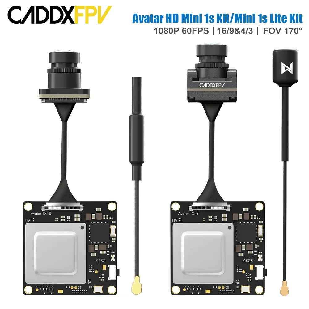 Walksnail Avatar Hd Pro Kit - CADDX Walksnail Avatar HD Mini 1s