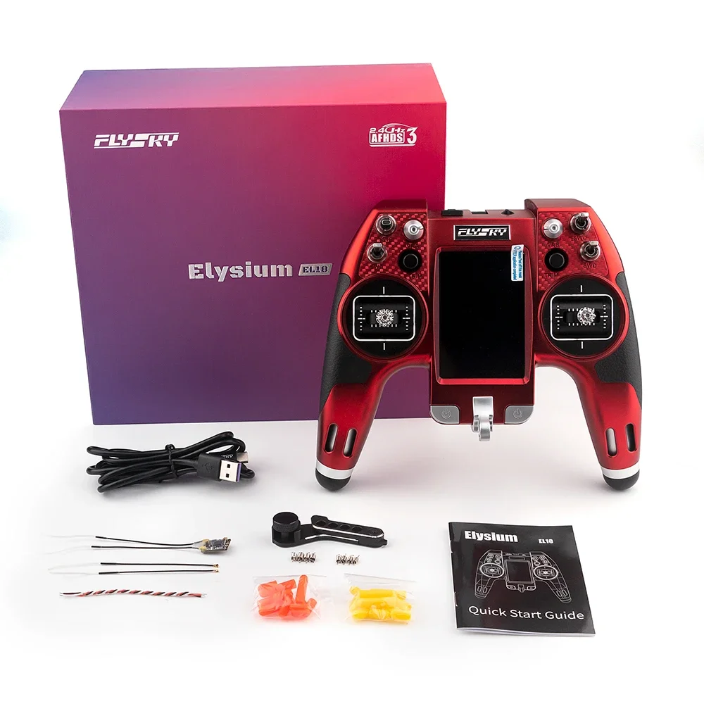 Flysky El18 Radio Transmitter - FLYSKY EL18 2.4G AFHDS3 EdgeTX Radio