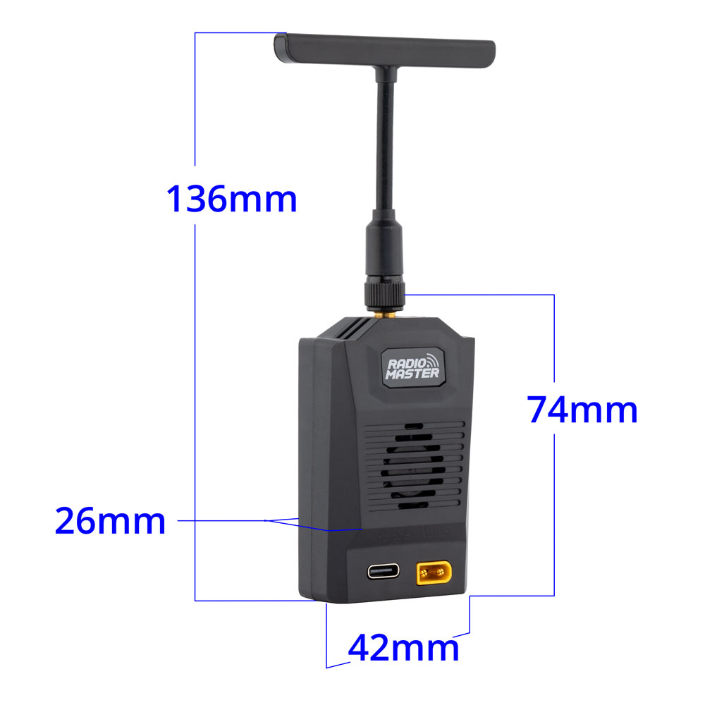 RadioMaster Ranger Nano 2.4GHz - Radiomaster Ranger 2.4Ghz Elrs Module ulasan dan harga