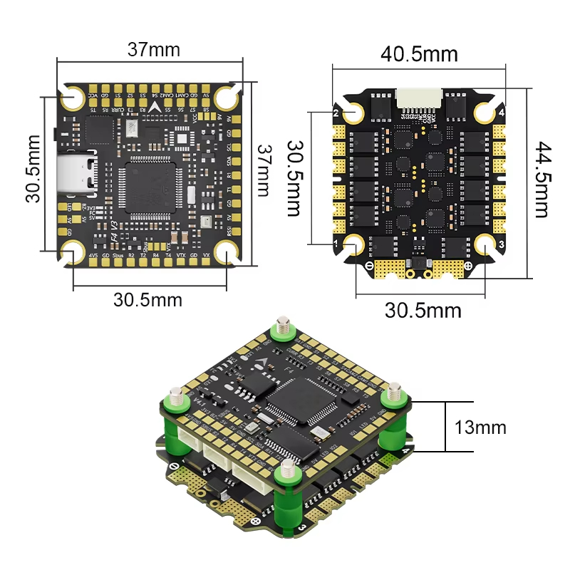 Aocoda-RC F465S V4 Stack F405  - Speedybee F405 V4 Bls 55A Stack ulasan dan harga
