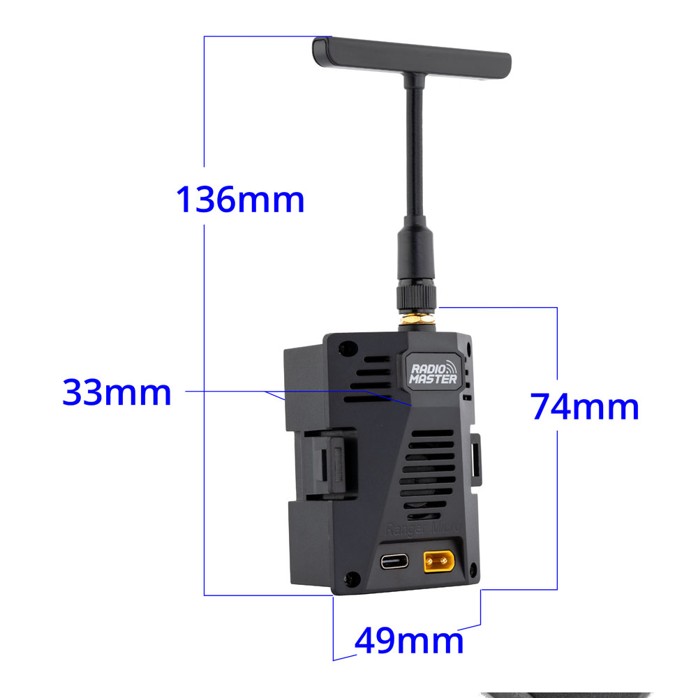 RadioMaster Ranger Micro 2.4GH - Radiomaster Ranger 2.4Ghz Elrs Module ulasan dan harga