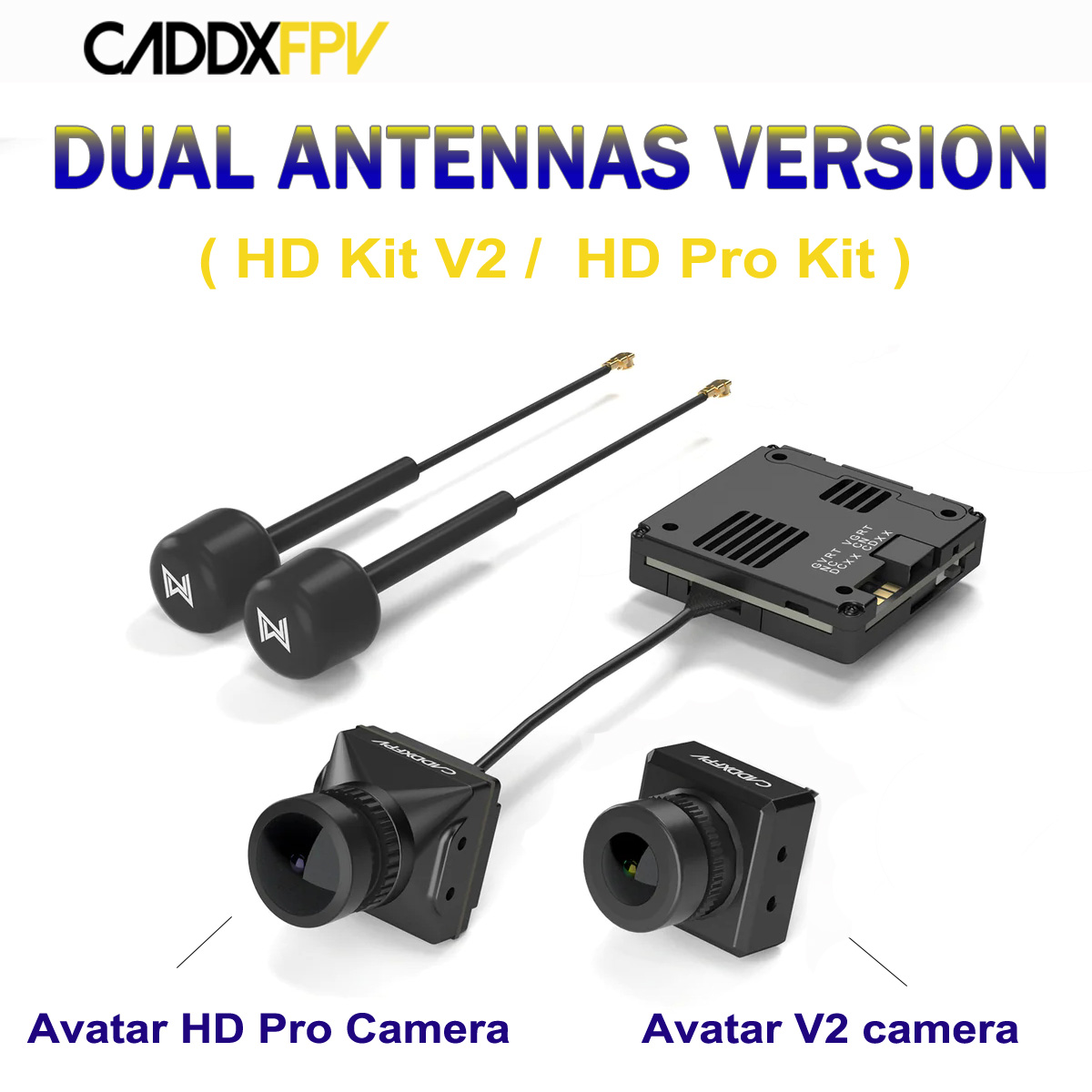 Caddx Walksnail Avatar Dual An - Walksnail Avatar Hd Pro Kit ulasan dan harga