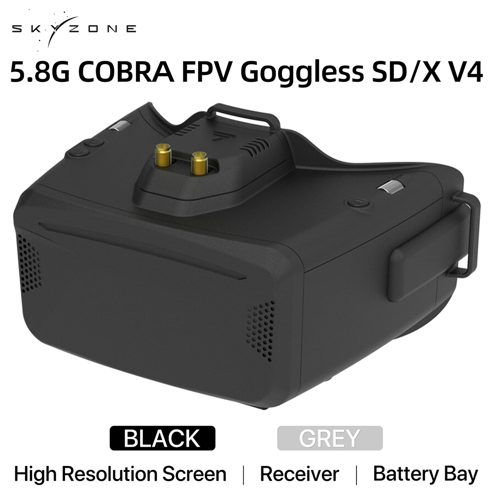 SKYZONE Cobra SD X V4 FPV Vide - Skyzone Cobra X V2 Fpv Goggles ulasan dan harga