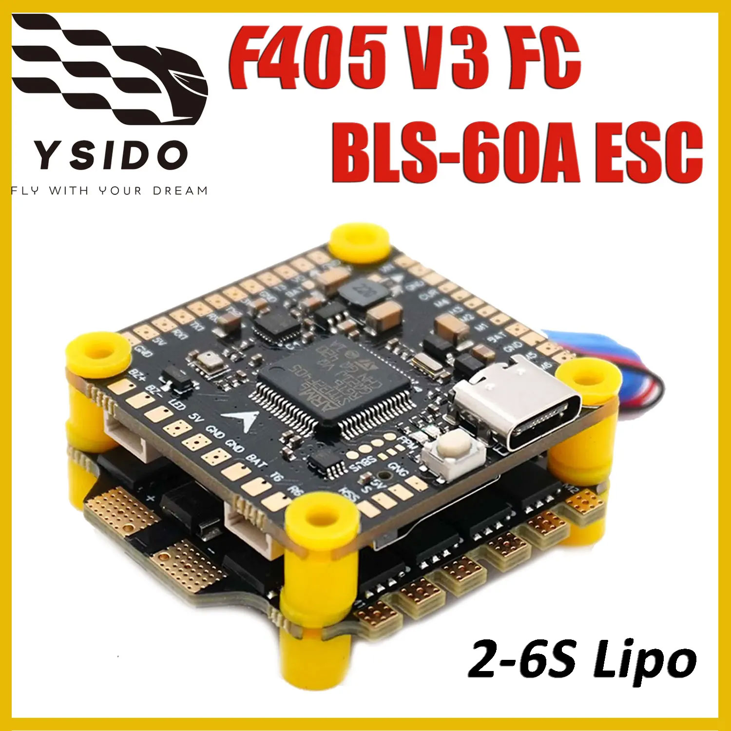 YSIDO F405 V3 Flight Control B - Mateksys Flight Controller F405 Wte ulasan dan harga